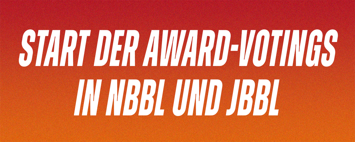 Start der Award-Votings in NBBL und JBBL – Zwei unserer Spieler nominiert